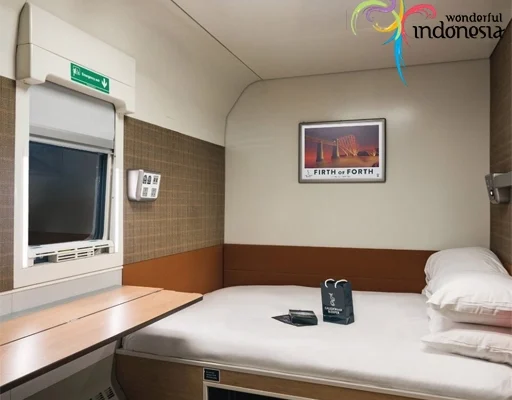 Kamar Hotel Bertema Kereta Api di Indonesia