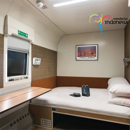 Kamar Hotel Bertema Kereta Api di Indonesia