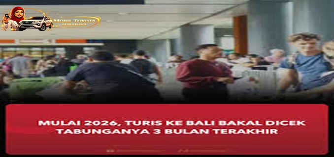 Bali, Indonesia, Menerapkan Langkah Masuk yang Lebih Ketat Pada Tahun 2026