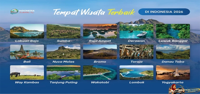 Destinasi Wisata Indonesia Ramai Dikunjungi Wisatawan Asing di Awal Tahun 2026
