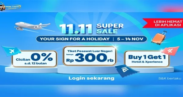 Maskapai dan Akomodasi Indonesia Hadirkan Promo Menarik