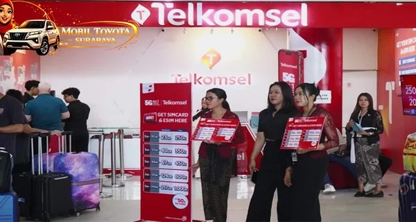 Telkomsel-BI Hadirkan Indonesia Tourist Travel Pack Di Ngurah Rai