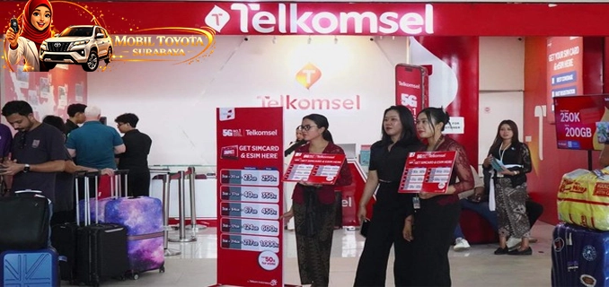 Telkomsel-BI Hadirkan Indonesia Tourist Travel Pack Di Ngurah Rai