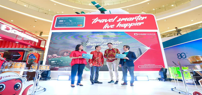 CIMB Niaga Bidik Transaksi Rp45 Miliar Di Cathay Travel Fair 2026