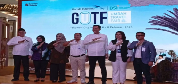 Garuda Indonesia Dan BSI Hadirkan Pameran Travel Umroh Di Surabaya