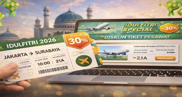 Kabar Baik Menjelang Idul Fitri Diskon Tiket